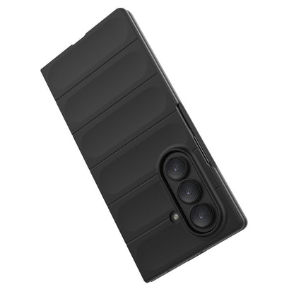 Hülle für Samsung Galaxy Z Fold7 F966, Techsuit, Magic Shield, Weinrot