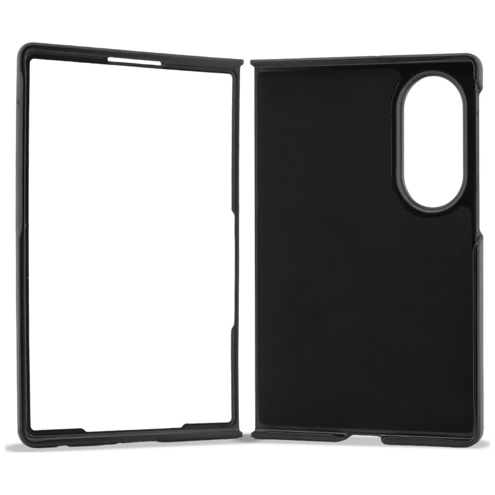 Hülle für Samsung Galaxy Z Fold8 F971, Karl Lagerfeld, Saffiano Karl & Choupette Metallpin, Schwarz