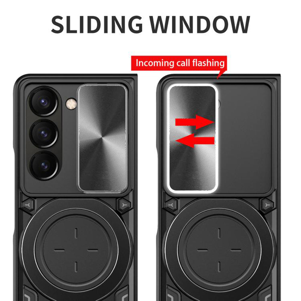 Custodia per Samsung Galaxy Z Fold8 F971, Techsuit, CamGuard Pro, Nera