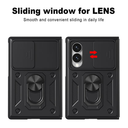 Custodia per Samsung Galaxy Z Fold8 F971, Techsuit, CamShield, Dorata