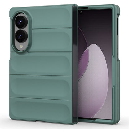 Coque pour Samsung Galaxy Z Fold8 F976, Techsuit, Magic Shield, Vert