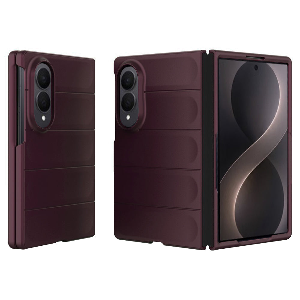 Coque pour Samsung Galaxy Z Fold8 F976, Techsuit, Magic Shield, Bordeaux