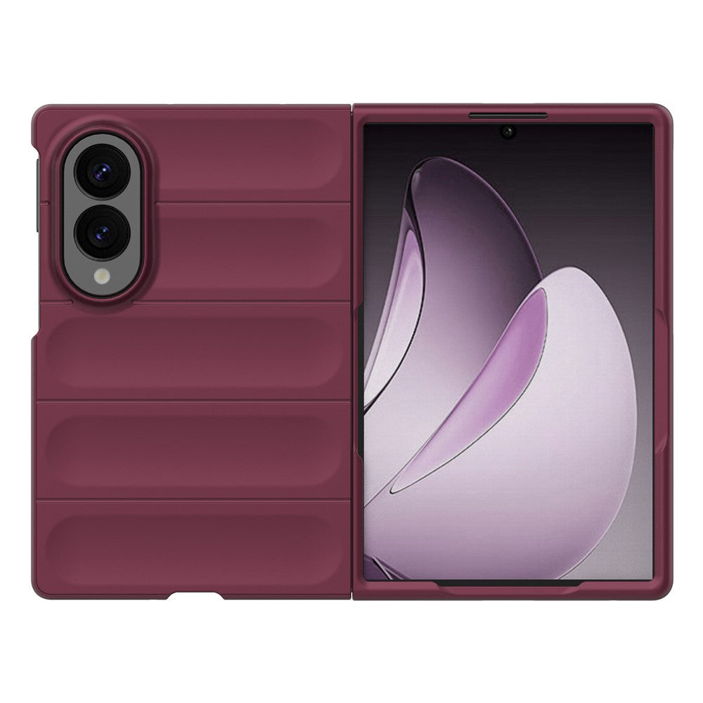 Coque pour Samsung Galaxy Z Fold8 F976, Techsuit, Magic Shield, Bordeaux