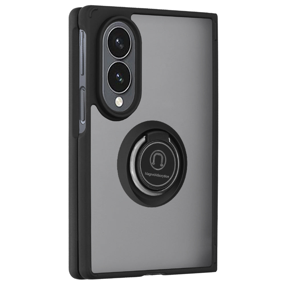 Custodia per Samsung Galaxy Z Fold8 F976, Techsuit, Glinth, Nera