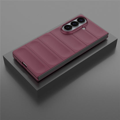 Hülle für Samsung Galaxy Z Fold8 Ultra F971, Techsuit, Magic Shield, Weinrot