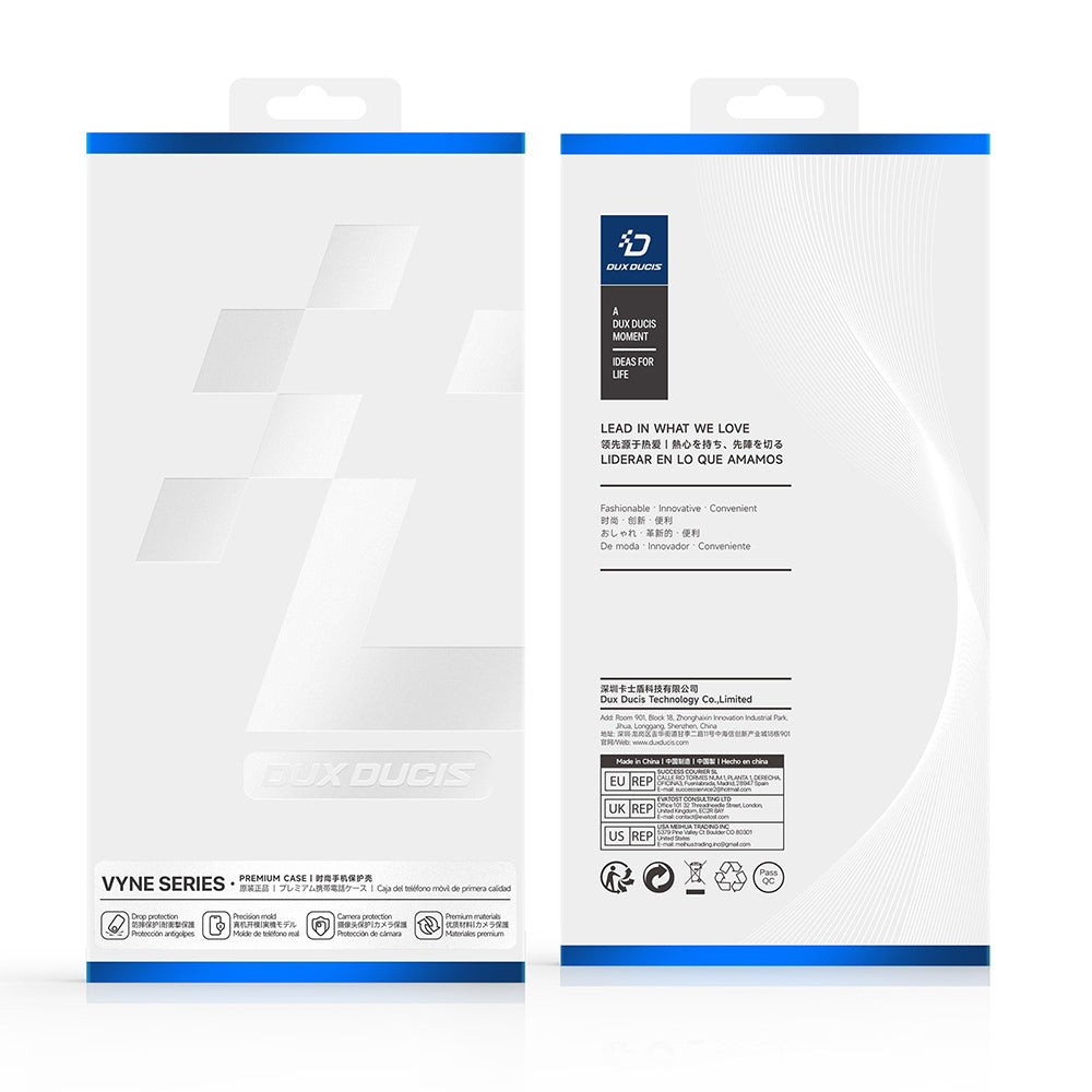 Custodia per Samsung Galaxy Z Fold8 Ultra F976, DUX DUCIS, Vyne, Blu