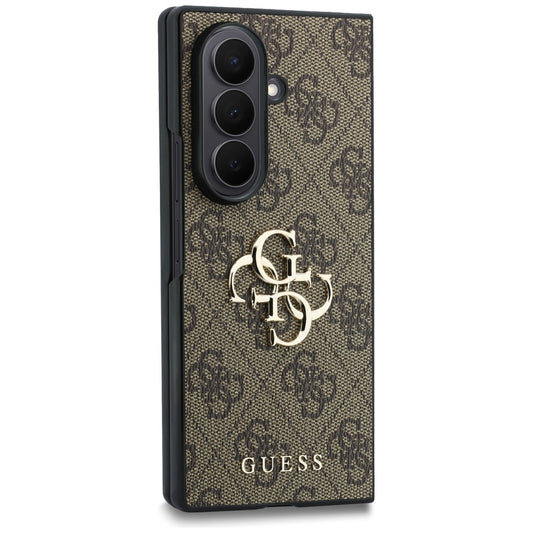 Hülle für Samsung Galaxy Z Fold8 Ultra F976, Guess, 4G Big Logo, Braun