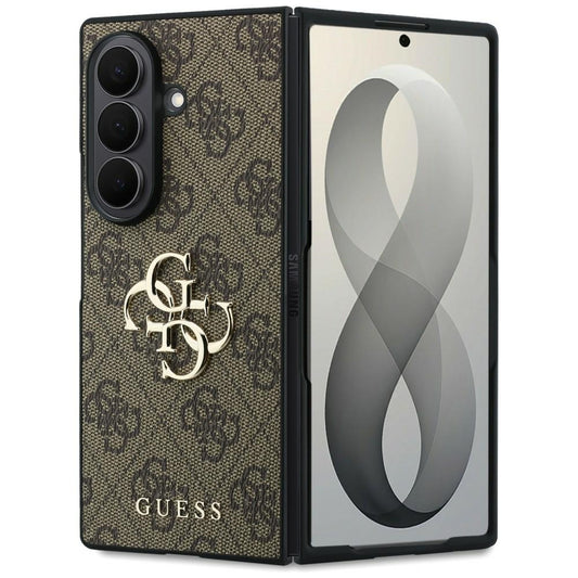 Hülle für Samsung Galaxy Z Fold8 Ultra F976, Guess, 4G Big Logo, Braun