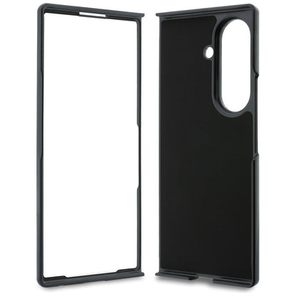 Coque pour Samsung Galaxy Z Fold8 Ultra F976, Karl Lagerfeld, Saffiano Karl & Choupette Épingle Métallique, Noire