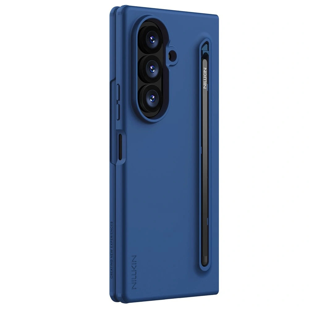 Hülle für Samsung Galaxy Z Fold8 Ultra F976, Nillkin, Flex Pure mit S-Pen-Halter, Blau