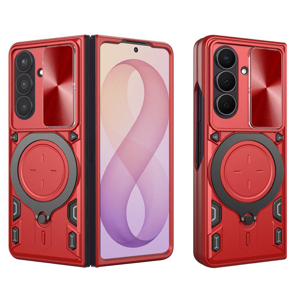 Coque pour Samsung Galaxy Z Fold8 Ultra F976 / Z Fold7 F966, Techsuit, CamGuard Pro, Rouge