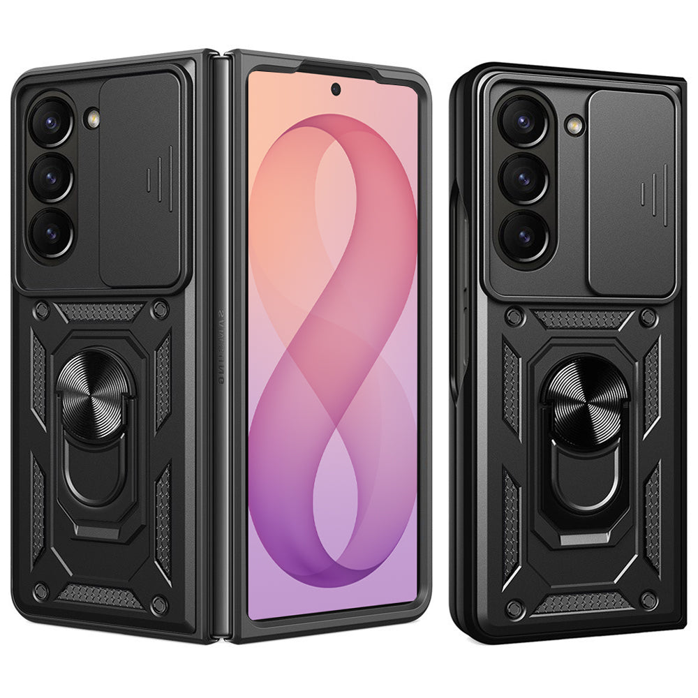 Hülle für Samsung Galaxy Z Fold8 Ultra F976 / Z Fold7 F966, Techsuit, CamShield, Schwarz
