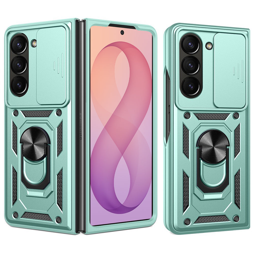 Hülle für Samsung Galaxy Z Fold8 Ultra F976 / Z Fold7 F966, Techsuit, CamShield, Grün