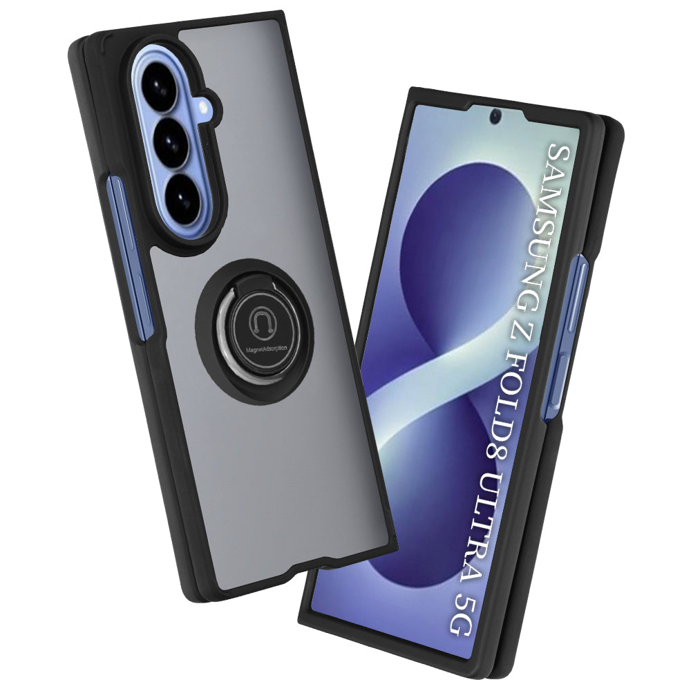Custodia per Samsung Galaxy Z Fold8 Ultra F971, Techsuit, Glinth, Nera