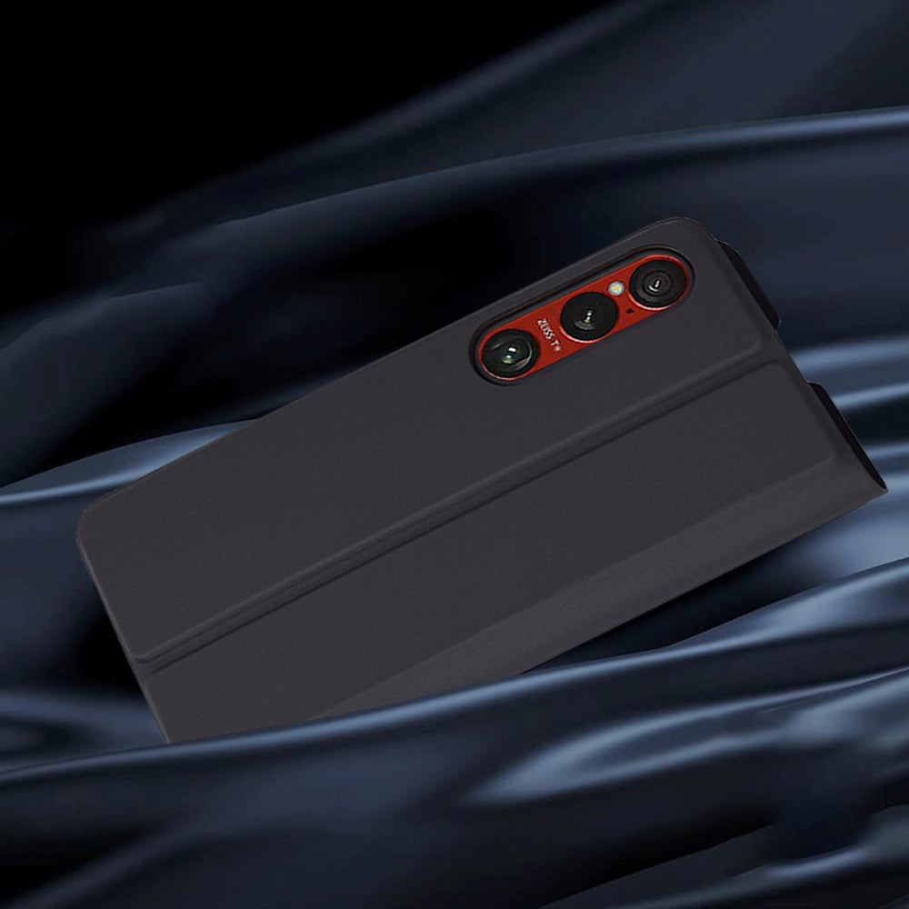 Custodia per Sony Xperia 1 VI, Techsuit, Magskin Book, Nera