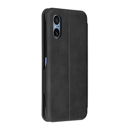 Coque pour Sony Xperia 5 VI, Techsuit, Safe Wallet Plus, Noire