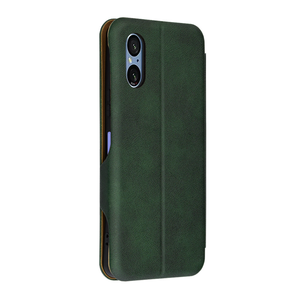 Coque pour Sony Xperia 5 VI, Techsuit, Safe Wallet Plus, Vert