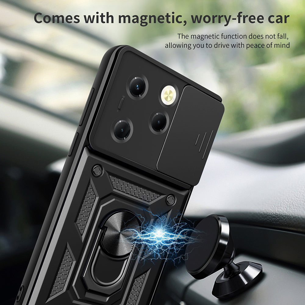 Hülle für Tecno Spark 20 Pro / Infinix Hot 40 / Hot 40 Pro, Techsuit, CamShield, Blau