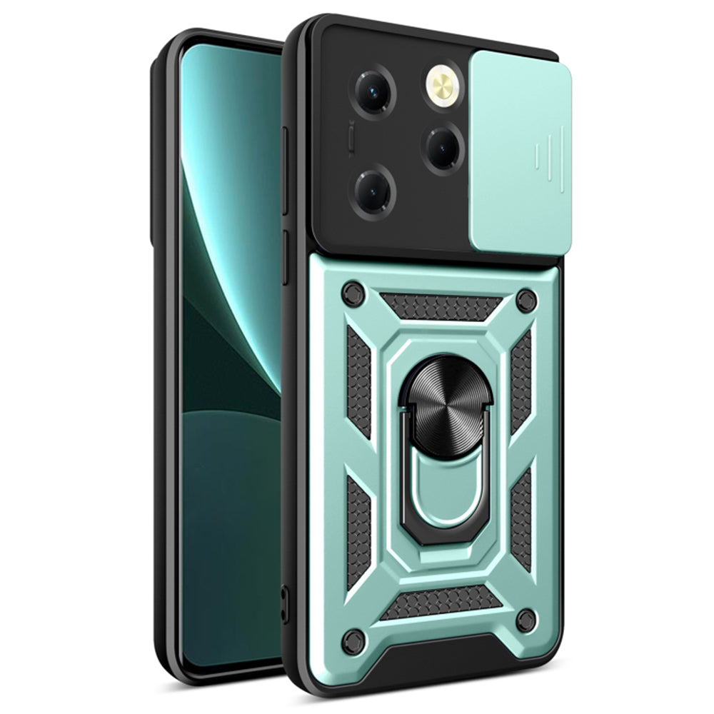 Custodia per Tecno Spark 20 Pro / Infinix Hot 40 / Hot 40 Pro, Techsuit, CamShield, Verde