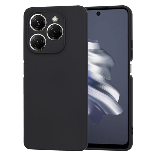 Custodia per Tecno Spark 20 Pro, Techsuit, SoftFlex, Nera