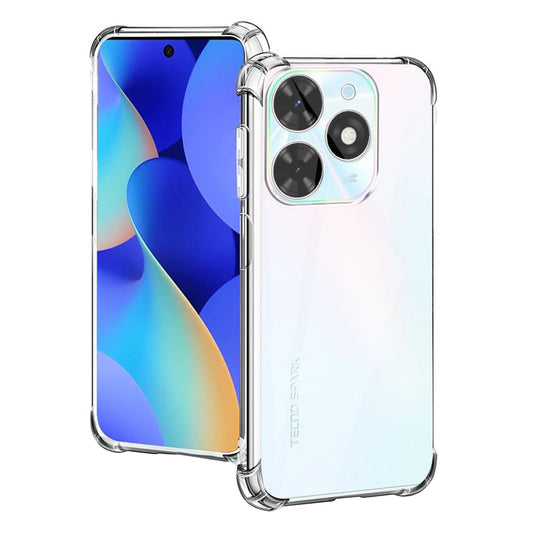Custodia per Tecno Spark Go 2024 / Spark 20C, Techsuit, Shockproof Clear, Trasparente