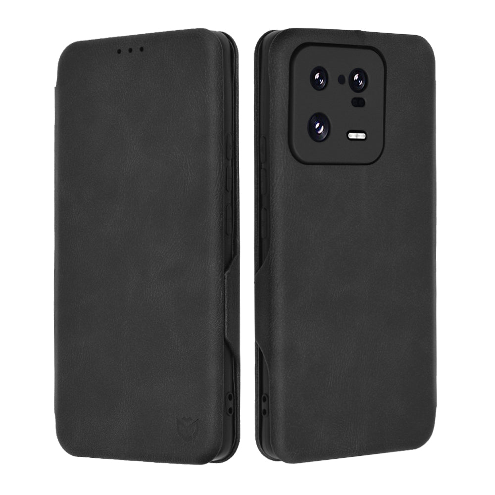 Hülle für Xiaomi 13 Pro, Techsuit, Safe Wallet Plus, Schwarz