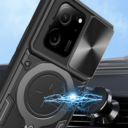 Hülle für Xiaomi 13T Pro / 13T, Techsuit, CamGuard Pro, Schwarz