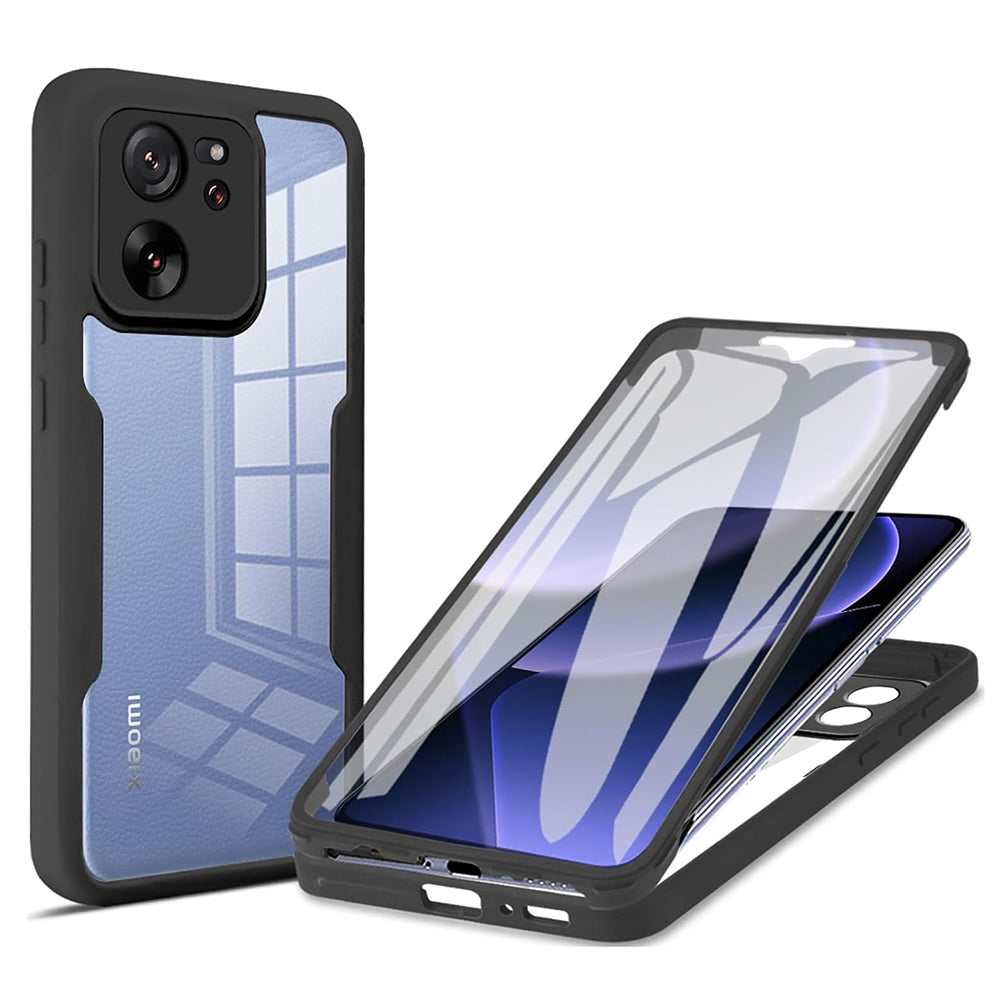 Custodia per Xiaomi 13T Pro / 13T, Techsuit, ColorVerse 360, Nera