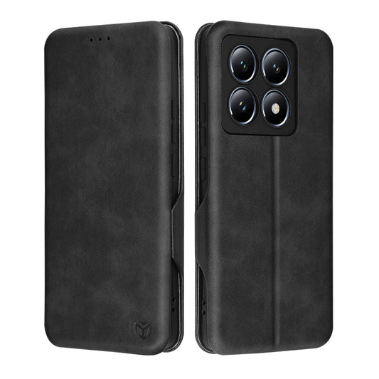 Hülle für Xiaomi 14 Pro, Techsuit, Safe Wallet Plus, Schwarz