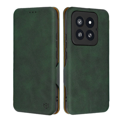 Coque pour Xiaomi 14 Pro, Techsuit, Safe Wallet Plus, Vert