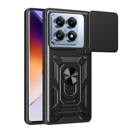 Custodia per Xiaomi 14T Pro, Techsuit, CamShield, Nera