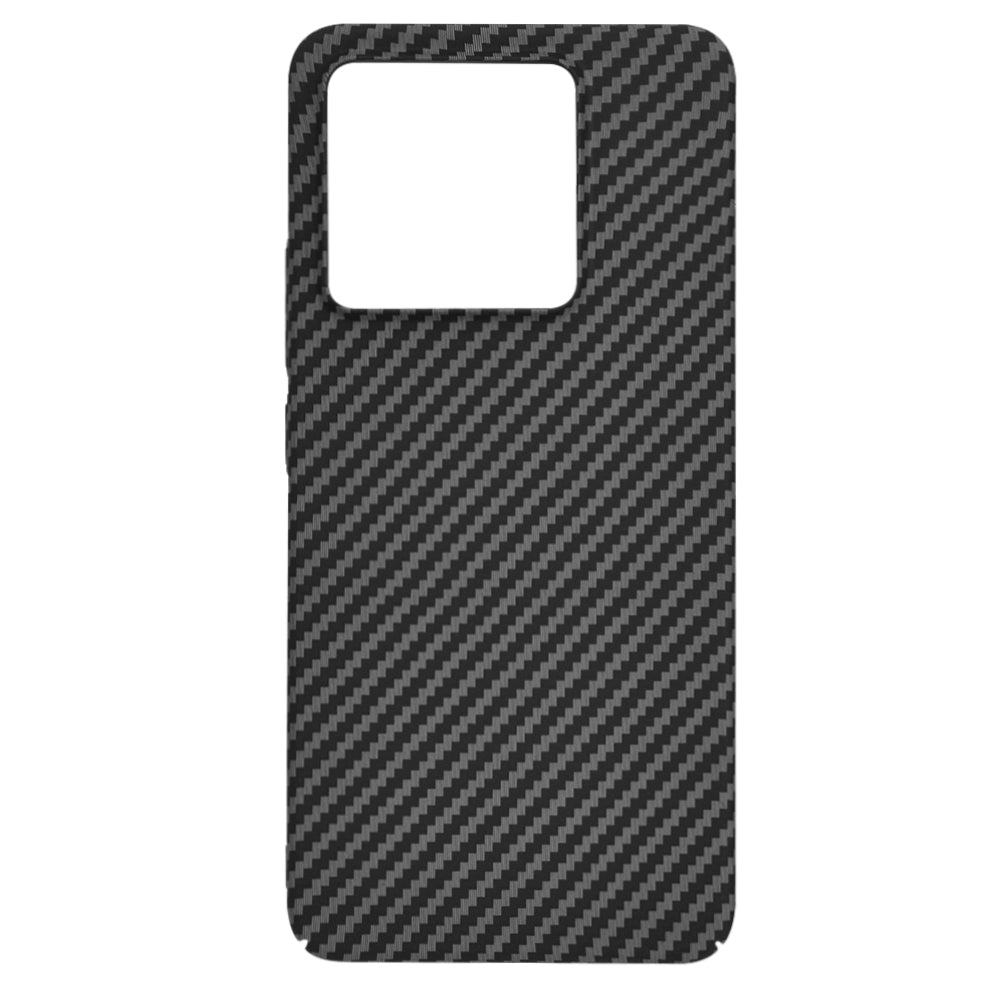 Custodia per Xiaomi 14T, Techsuit, Carbonite FiberShell, Nera
