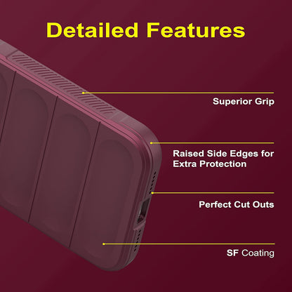 Custodia per Xiaomi 14T, Techsuit, Magic Shield, Nera