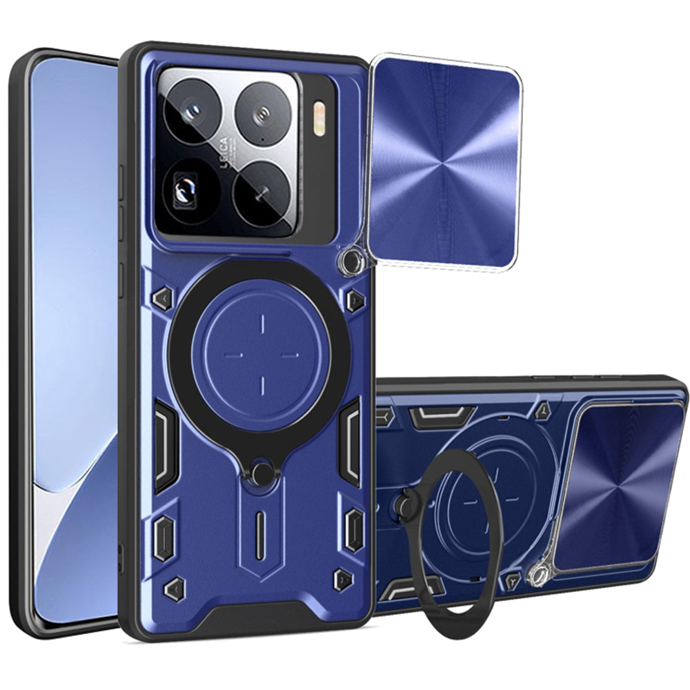 Custodia per Xiaomi 15 Pro, Techsuit, CamGuard Pro, Blu