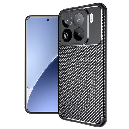 Custodia per Xiaomi 15 Pro, Techsuit, CarbonFiber, Nera