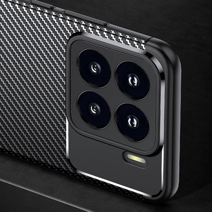 Custodia per Xiaomi 15 Pro, Techsuit, CarbonFiber, Nera