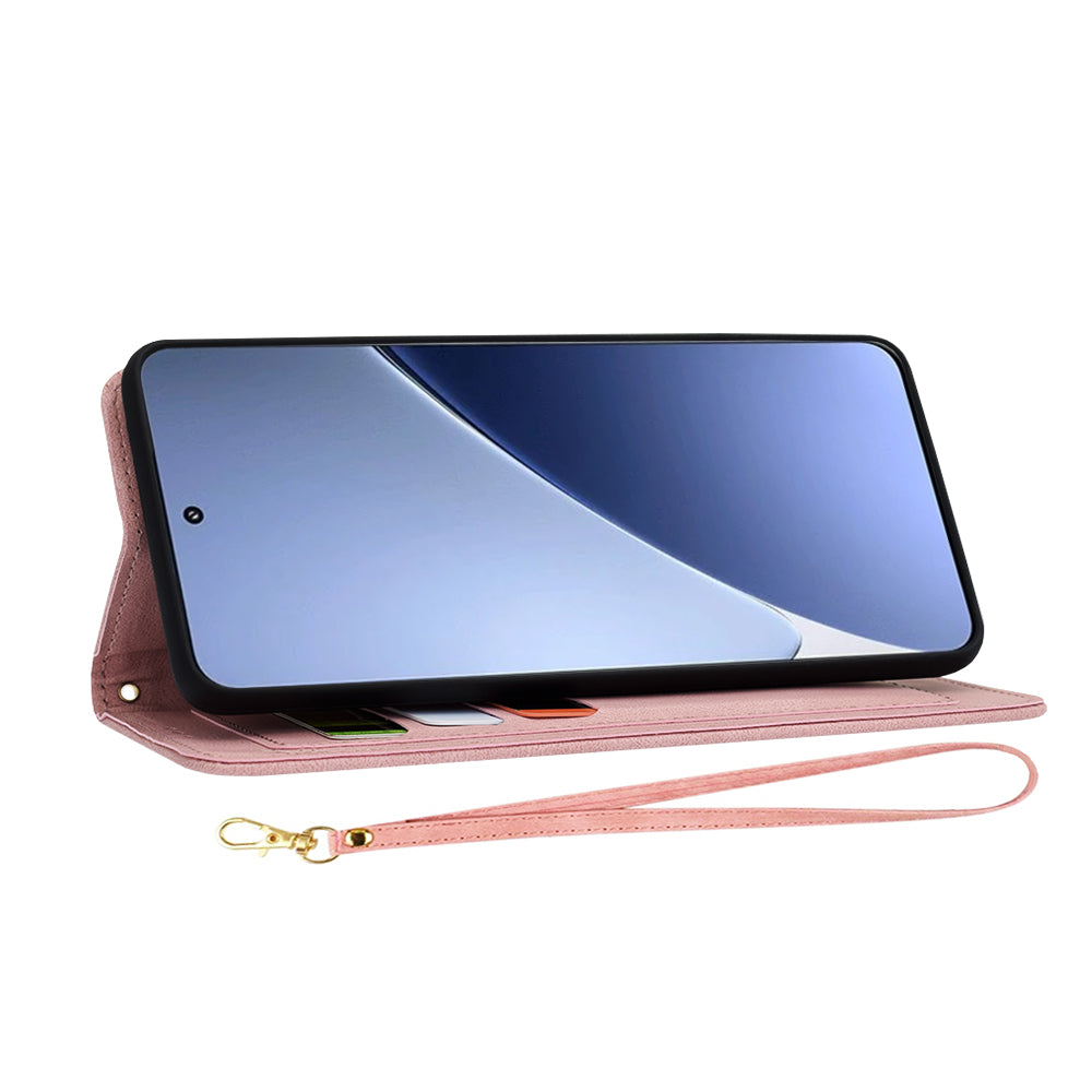 Coque pour Xiaomi 15 Pro, Techsuit, FlipCraft, Rose