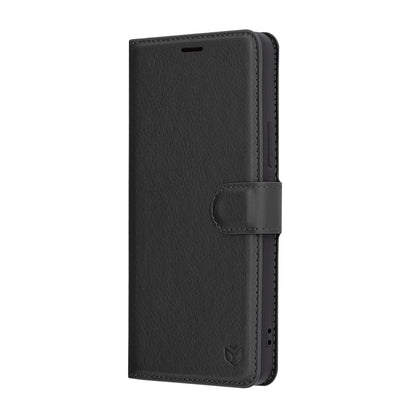 Coque pour Xiaomi 15 Pro, Techsuit, Leather Folio, Noire