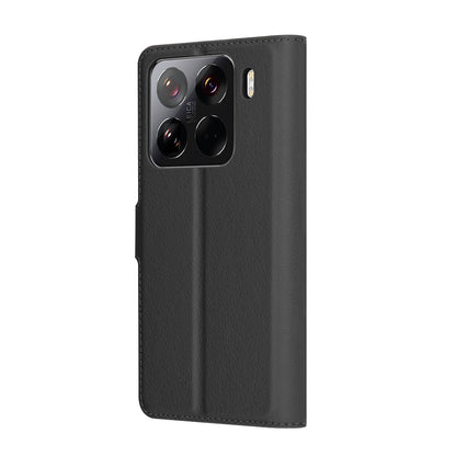 Coque pour Xiaomi 15 Pro, Techsuit, Leather Folio, Noire
