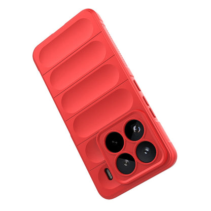 Hülle für Xiaomi 15 Pro, Techsuit, Magic Shield, Weinrot