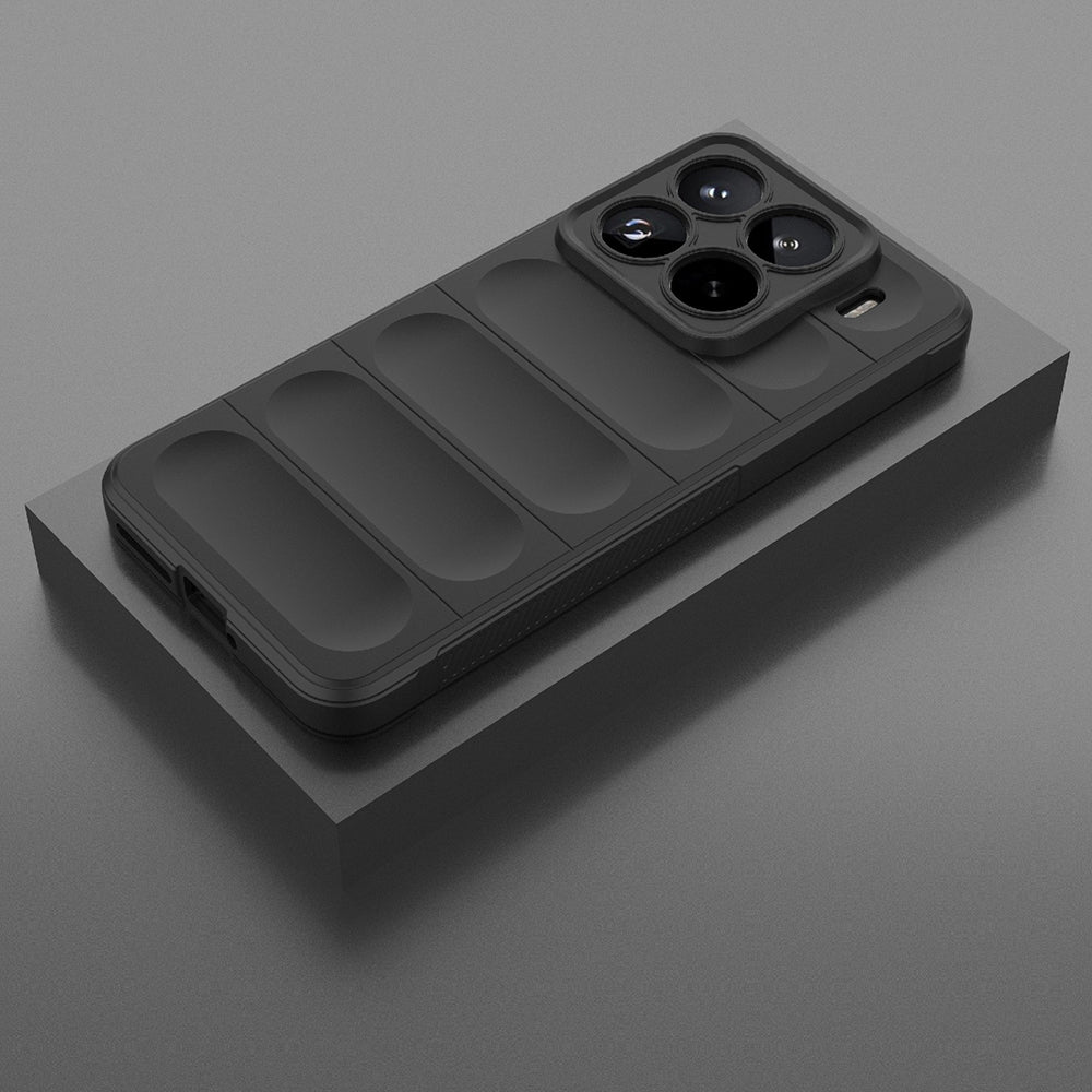 Hülle für Xiaomi 15 Pro, Techsuit, Magic Shield, Weinrot