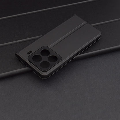 Custodia per Xiaomi 15 Pro, Techsuit, Magskin Book, Nera