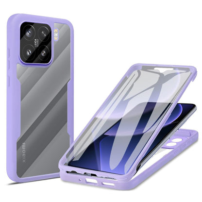 Custodia per Xiaomi 15, Techsuit, ColorVerse 360, Viola