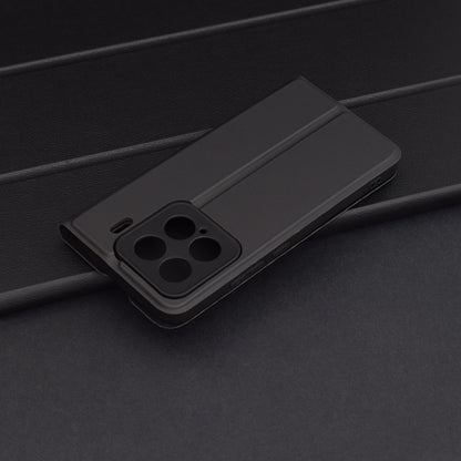 Custodia per Xiaomi 15, Techsuit, Magskin Book, Nera