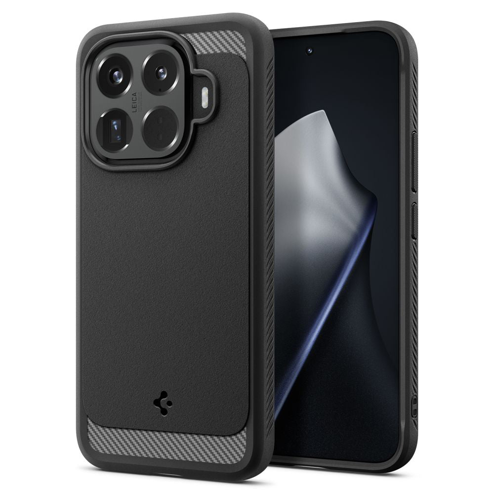 Custodia per Xiaomi 15T Pro, Spigen, Rugged Armor, Nera ACS11152