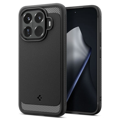 Custodia per Xiaomi 15T Pro, Spigen, Rugged Armor, Nera ACS11152