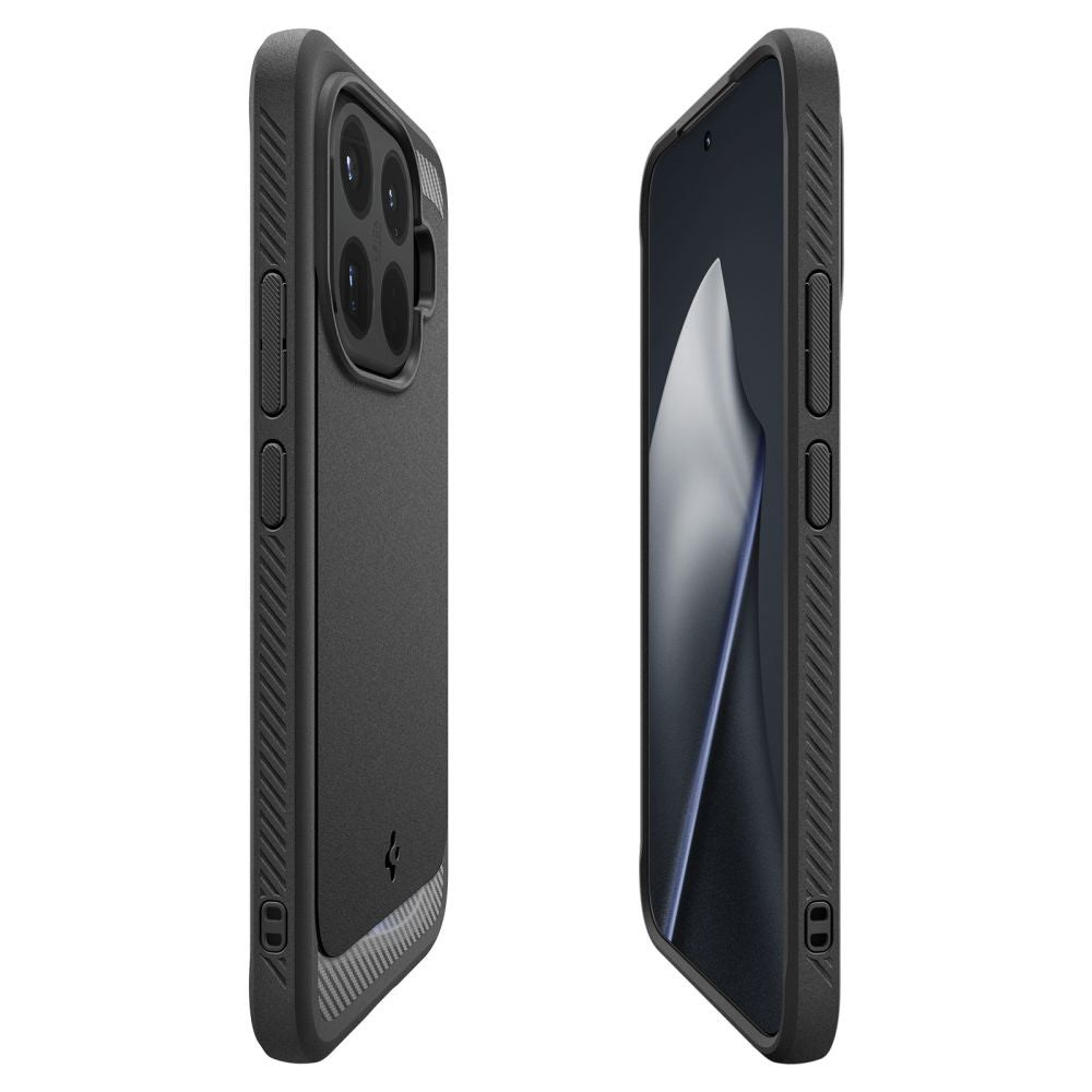 Custodia per Xiaomi 15T Pro, Spigen, Rugged Armor, Nera ACS11152