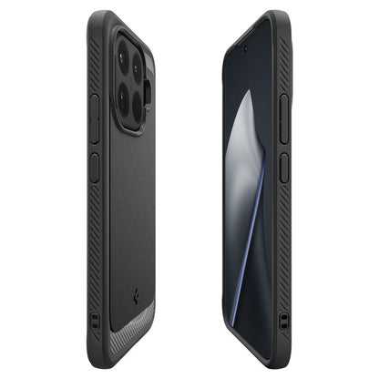 Custodia per Xiaomi 15T Pro, Spigen, Rugged Armor, Nera ACS11152