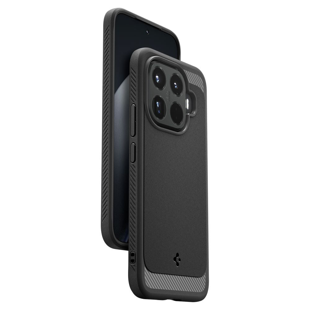 Custodia per Xiaomi 15T Pro, Spigen, Rugged Armor, Nera ACS11152