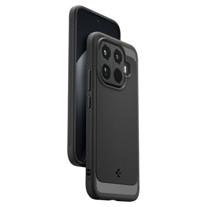 Custodia per Xiaomi 15T Pro, Spigen, Rugged Armor, Nera ACS11152